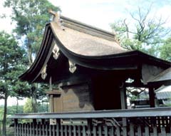 写真：宮後八幡社本殿