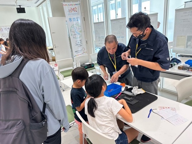 体験内容がわかる写真