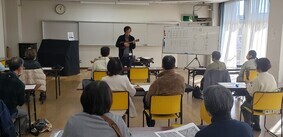 初めてのウクレレ 講座の様子