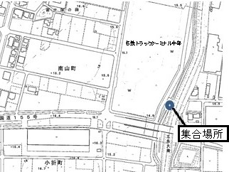 五条大橋の集合場所の地図