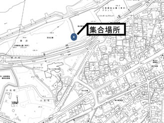 江南緑地公園（草井）の集合場所の地図