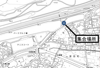 蘇南公園の集合場所の地図