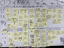 藤ヶ丘Cグループ模造紙の画像