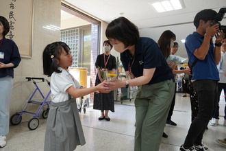 江南幼稚園の皆さんの写真