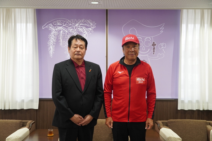 広瀬さんと澤田市長の写真