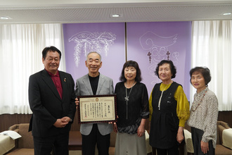 サロンふじの会と市長